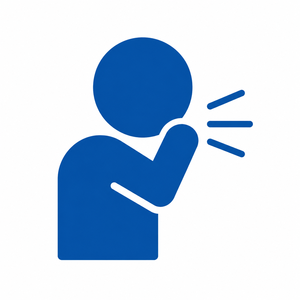 Cold and respiratory symptoms icon