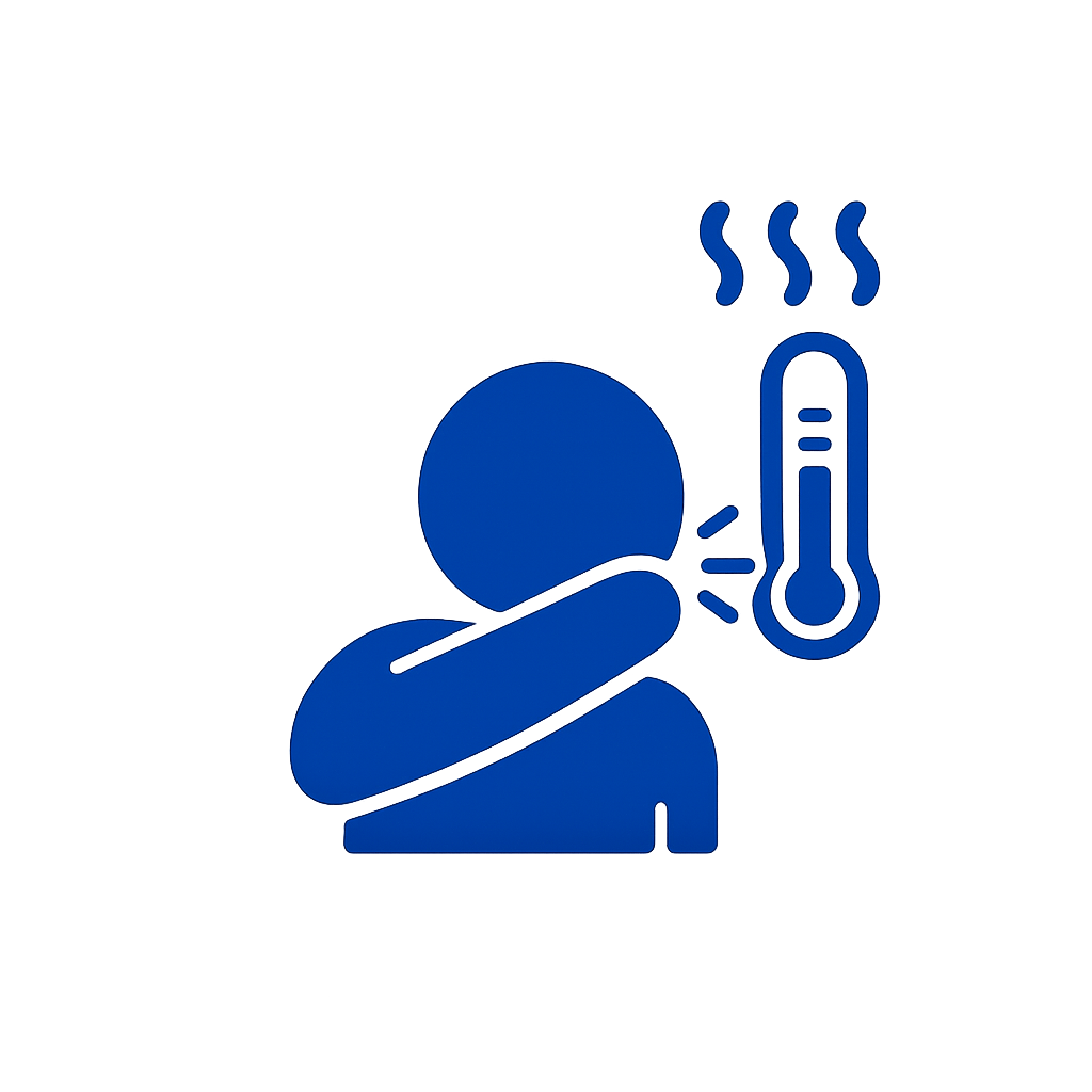 Pain and fever icon