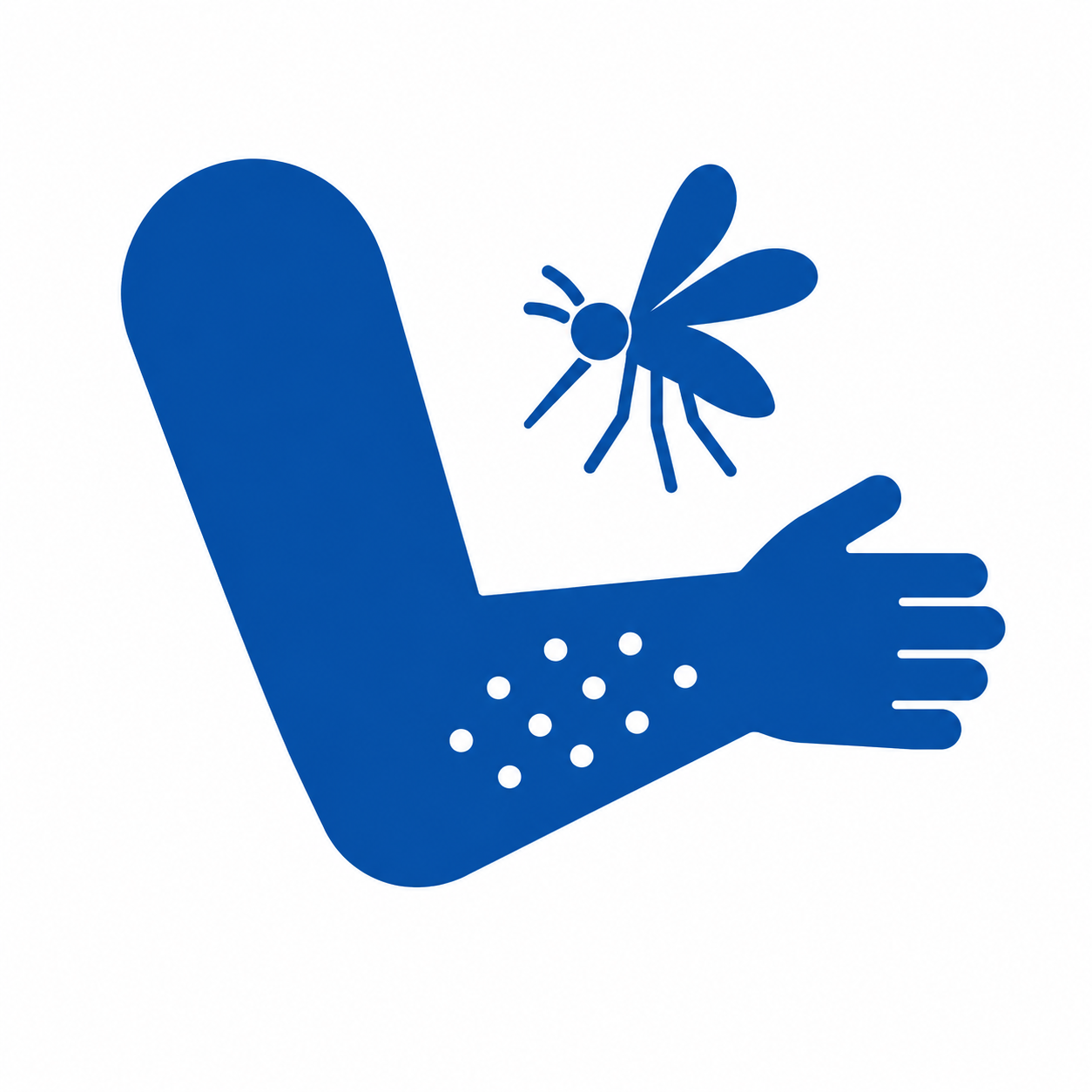 Skin and insect bite icon